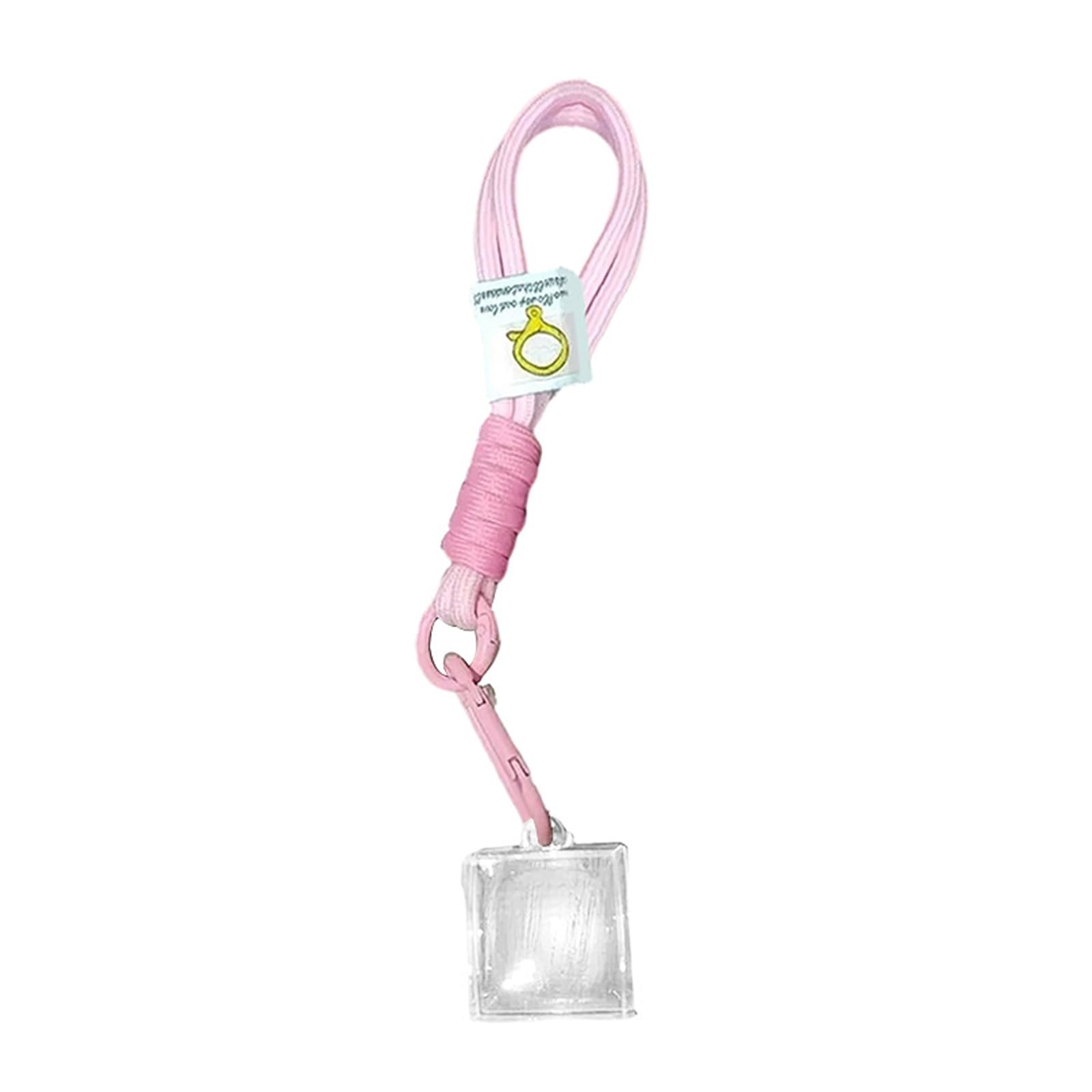 Elnwnnkc Creative Pixelation Keychain Featuring Clear Window Design for Unique Visual and Travel Inspired Decoration Acrylic Art Keychain