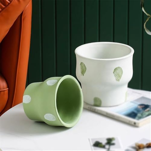 Pot fleur ciment pour balcon salon chambre avec drainage