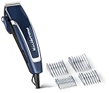 cortadora de pelo y afeitadora Sus 4 peines fijos (3/6/9/12 mm) ofrecen una amplia gama de estilos de corte para unos resultados a medida