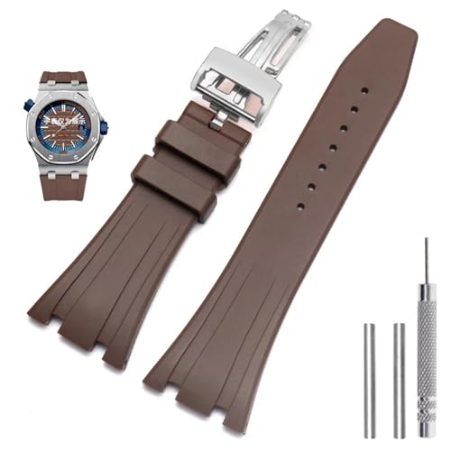 Bracelet silicone sport pour montre offshore Royal Oak