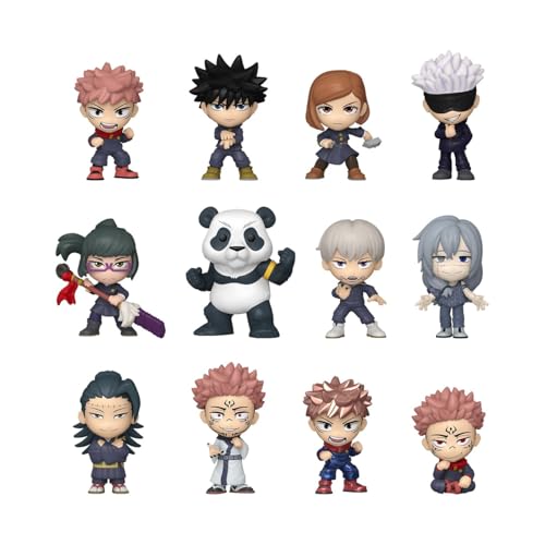 Funko Mystery Mini - Jujutsu Kaisen - 1 of 12 to Collect - Styles Vary- Mini-Figurine en Vinyle à Collectionner - Idée de Cadeau - Produits Officiels - Jouets pour Les Enfants et Adultes
