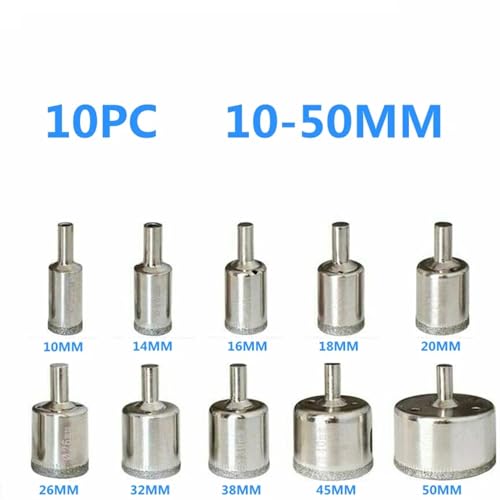 Set de brocas AVIMYA 10pc 10-50MM miniatura 2