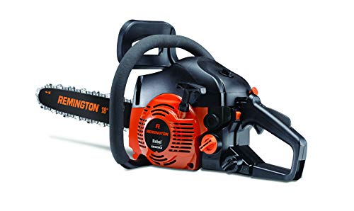 Remington 41AY4218983 RM4218CS 42cc Full Crank 2-Cycle Gas Powered Chainsaw 18-Inch Bar, Automatic Oiler, and Low Kickback Chain, 42cc-18-Inch, Orange