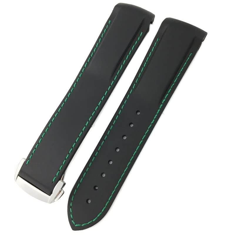Bracelet silicone 22mm étanche pour Omega Speedmaster