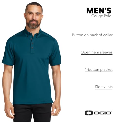 OGIO Unisex Gauge Polo | Moisture Wicking Polo Shirt for Men & Women, Athletic Collared Shirt for Work & Golf2