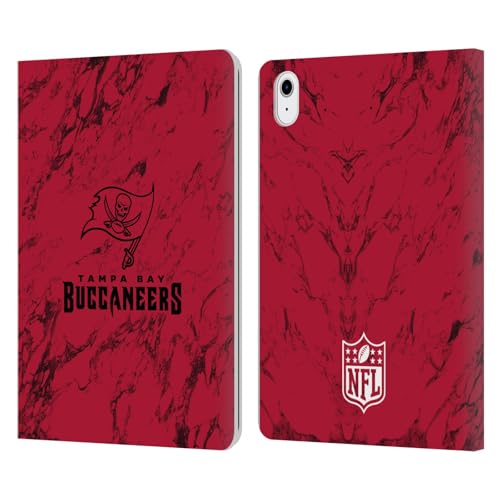 Carcasa de cuero iPad Air elegancia mármol Tampa Bay Buccaneers NFL