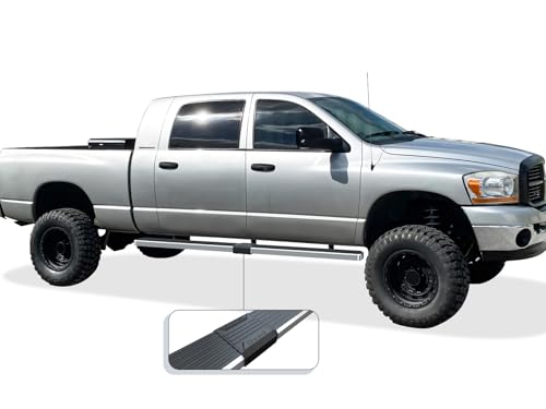 Estribos de acero inoxidable APS 91in para Dodge Ram miniatura 6