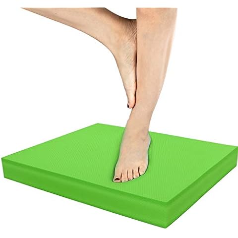 LahAd Balance Board Erwachsene Gleichgewichtsbrett SportgeräTe Zuhause Balancekissen SportgeräTe Wackelbrett FitnessgeräTe Balance Kissen Pro FitnessgeräTe Green Cover