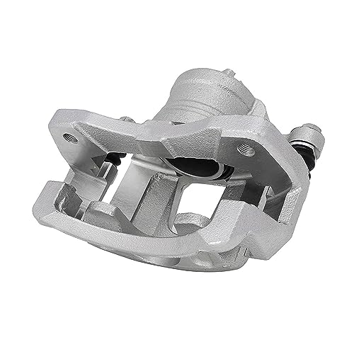 Image of Detroit Axle - 2 Front Brake Calipers for Chevrolet Aveo Optra Spark EV | Pontiac G3 Wave Suzuki Forenza Reno Brake Calipers w /Brackets Replacement