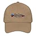Dad Hat Arrow Graphic Embroidered Native American Khaki
