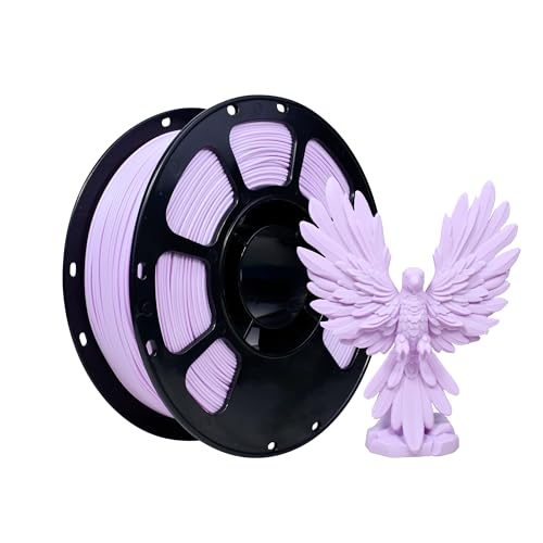 Image of iBOSS PLA Plus 3D Printer Filament PLA+ Filament 1.75mm, Neatly Wound 3D Printing Filament 1.75mm + /- 0.02 mm, Fit Most FDM 3D Printers, 1kg Spool (2.2lbs), Light Purple