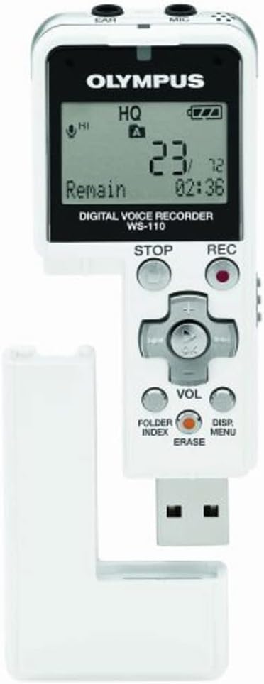 MU) OLYMPUS WS-110 DIGITAL AUDIO REC