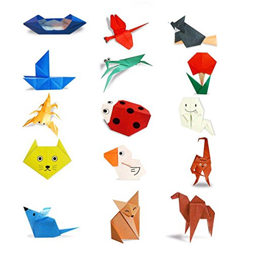 Origami,Carta per Oorigami 100 Fogli Origami set