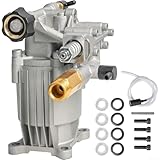 [Large compatibilité] : avec un design standard d'arbre de 1,9 cm, cette pompe de rechange s'adapte à une large gamme de nettoyeurs à gaz avec de petits moteurs de 180 à 225 cc. Conçu pour une intégration simple avec de nombreuses marques, y compris Crafts-man et pour les modèles Honda pour une solution de remplacement simple.
