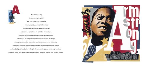 Jazz A-B-Z: An A to Z Collection of Jazz Portraits with Art Print