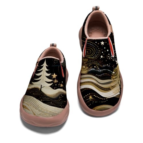 Kid's Art Painted Shoes Slip On Round Toe Casual Loafers Lightweight Comfort Fashion Travel Sneakers