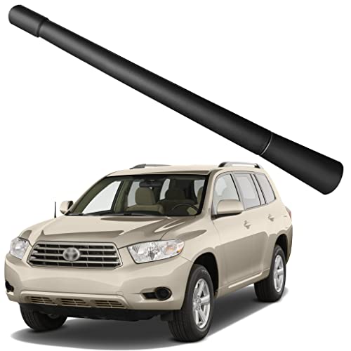 7 Inch Antenna Replacement for Toyota Highlander (2000-2007), Toyota Highlander Antenna, Flexible Rubber Antenna Mast