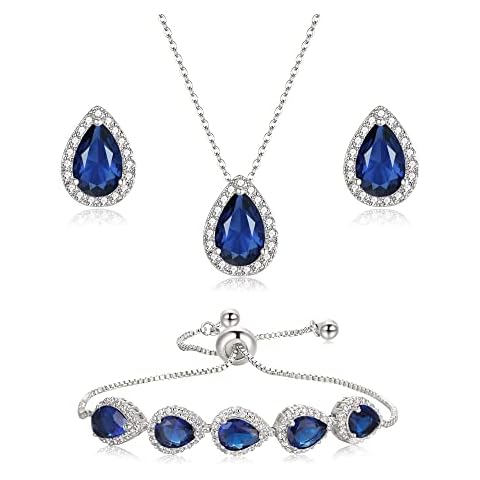 Clearine Bridal Jewellery Set with Teardrop Design Cover