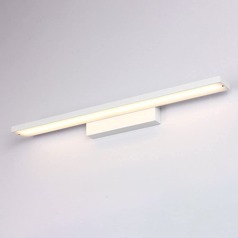 Spiegelleuchte für Badezimmer mit LED-Licht, Frontleuchten mit nordischem Spiegel, Frontbeleuchtung mit Spiegel, 60 cm, 12 W, Lampen für Badezimmerspiegel über dem Schrank