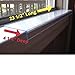 Sill Shield Clear Pet Window Sill Protector - Guards Against Dog Claws (23.5 inch Long x 4.25 inch DEEP)