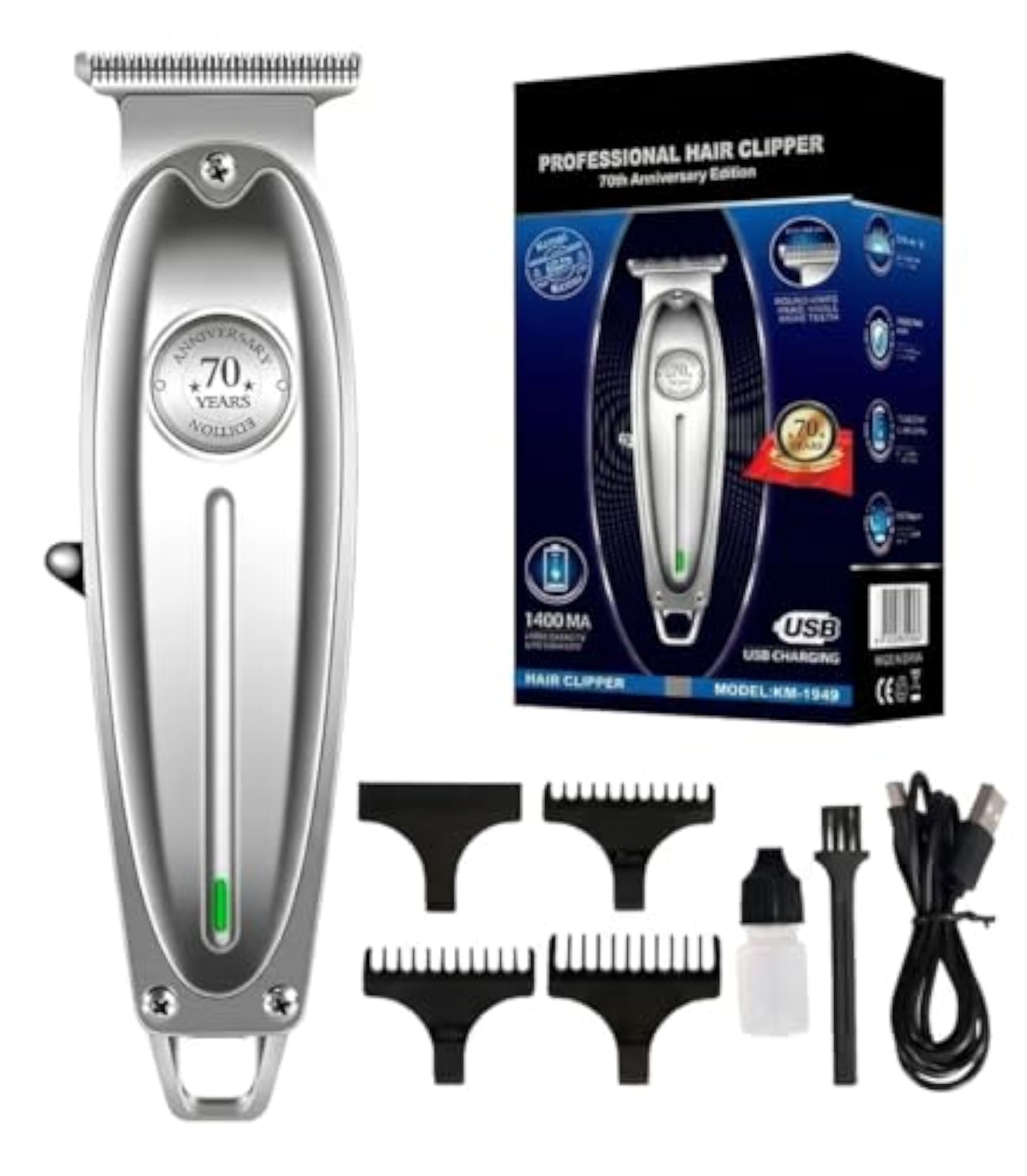 Steel ONE Trimmer Professional Hair Clippers for Men