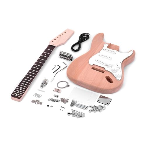 ギター本体 初心者向けのプロのパフォーマンスのための未完成の DIY エレキギターキット