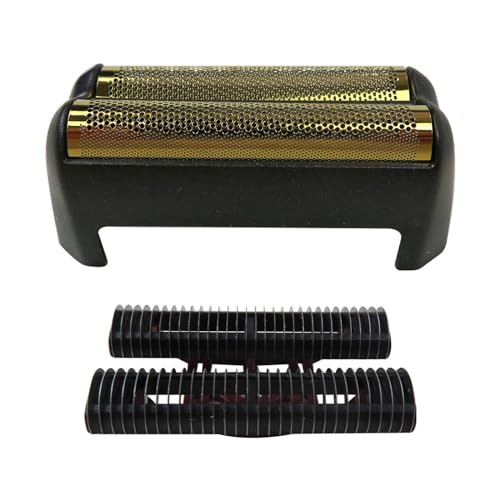 New Super Close Foil and Cutter Bar Assembly (#7043/7031-100) Compatible for Wahl 5-Star Finale Shaver, Assembly for Black & Red Models -Gold