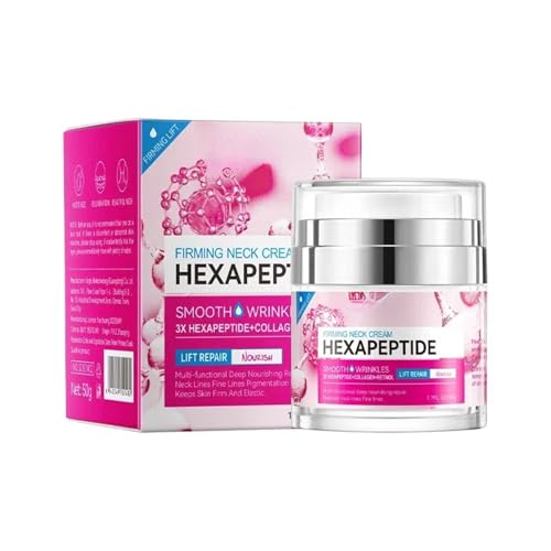 Cuello, reafirmante y lifting, piel flácida, reafirmante del cuello y antiarrugas, para un tono de piel uniforme y levantamiento de cuello, 1,7 Fl Oz GwL133 (púrpura, 50 g)