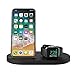 Belkin 3-In-1 Wireless Charging Station - Fast Wireless Charging For Apple Iphone 14, Iphone 13 & Iphone 12 Series & Apple Watch (All Series) - With Additional Usb A Port For Multiple Devices (Black)