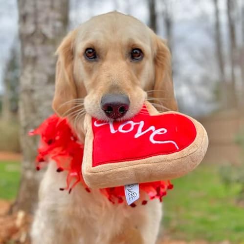 Midlee Valentine's Day Lips Decorative Dog Collar (Large) #TOP4