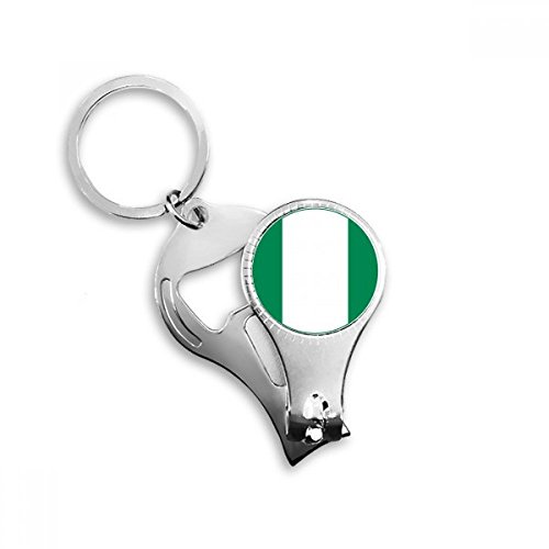 Porte-clés Nigeria anti-perte multifonction avec décapsuleur intégré - 2