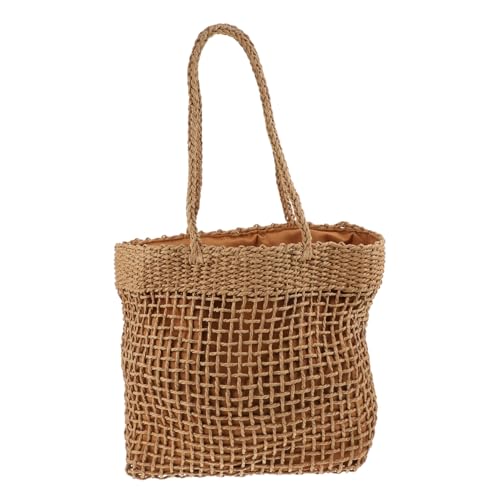 Sacoche bandoulière tissée en paille pour la plage et le shopping d'été