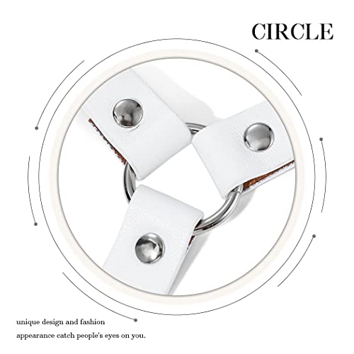 Asooll Punk Leather Waist Belts Fashion Party Women Belts Rave Body Harness Belt Accessories for Women and Girls2