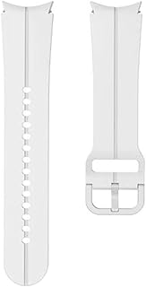 سوار سيليكون بديل متوافق مع ساعة سامسونج جالاكسي 5 برو 45 ملم | جالاكسي 5 44/40 ملم | جالاكسي 4، سوار مميز بتصميم بدون فتحات