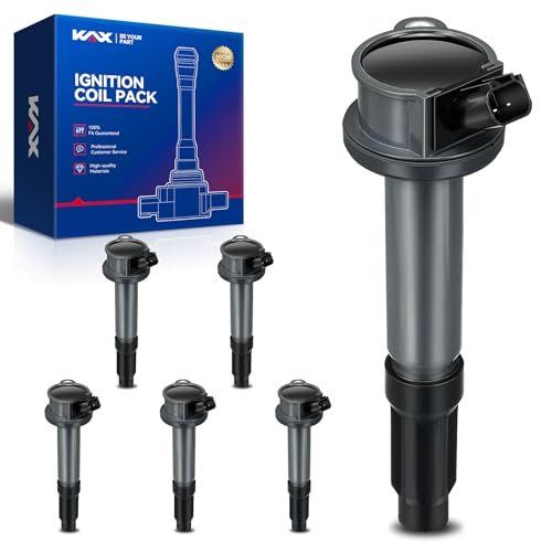 Image of KAX Ignition Coil Pack Fit for Ford Escape 2009-2012 3.0L | Fusion 2006-2012 3.0L, Milan 2006-2011 3.0L, Mariner 2009-2011 3.0L, Zephyr 2006, Tribute 2008-2011 3.0L UF486