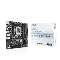 ASUS PRO B760M-CT-CSM Business Mainboard Sockel Intel LGA 1700 (mATX, CSM, Control Center Express, COM Debug Header, DDR5, PCIe 4.0, Q-LED Core) – Ansicht 1