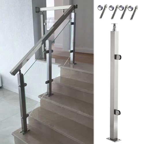 Poteaux de balustre carrés pour sécuriser terrasse et balcon - 2