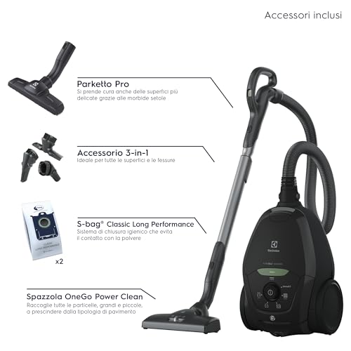ASPIRAPOLVERE ELECTROLUX PD82-GREEN, Con sacco, 600 W - 3
