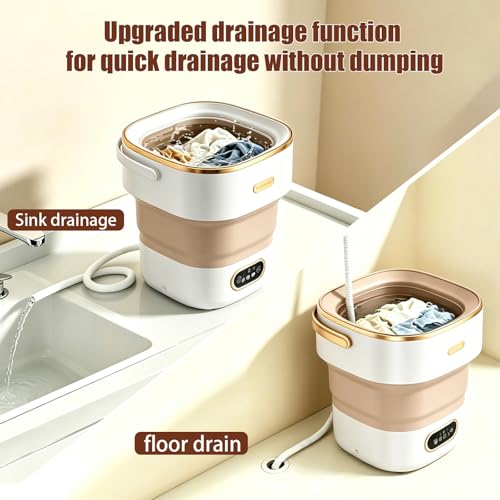 Image of 20L Mini Portable Washing Machine,Portable Washer Mini Lavadora Portatil