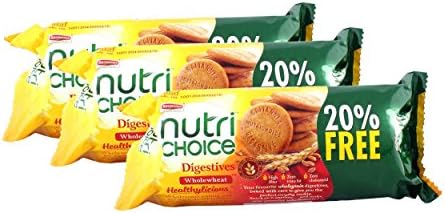 Britannia Spar Combo - Nutri Choice Digestive Biscuit, 100g (Pack of 3) Promo Pack
