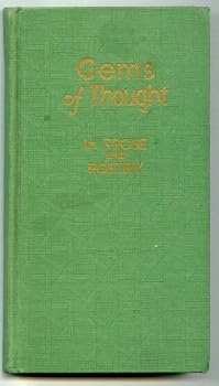 Hardcover Gems of Thought in Prose and Poetry Book