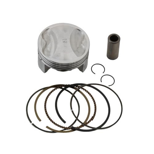 �ɓK�� 4�o���u 58.5mm 61mm 63mm ���[�V���O�s�X�g���L�b�g YW125 Bws125 Mio125 Cygnus GTR YW Bws Zuma 125cc �A�b�v�O���[�h 160cc 180cc 200cc �ɓK��(61mm 180cc