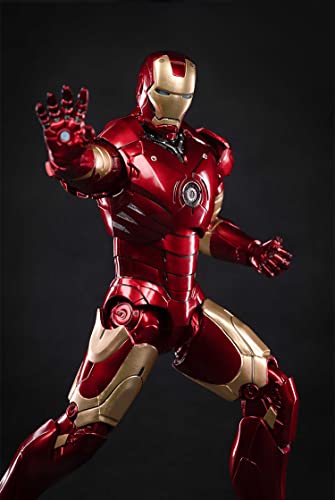 Ovonni 7 Inch Ironman Mark 3 Collectible Action Figure Exquisite Painting 20 Joints Movable Model (1/10 Scale) #TOP5
