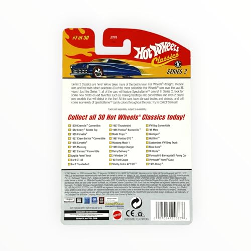 Hot Wheels Classic Series 2: 1967 Camaro Convertible miniatura 2