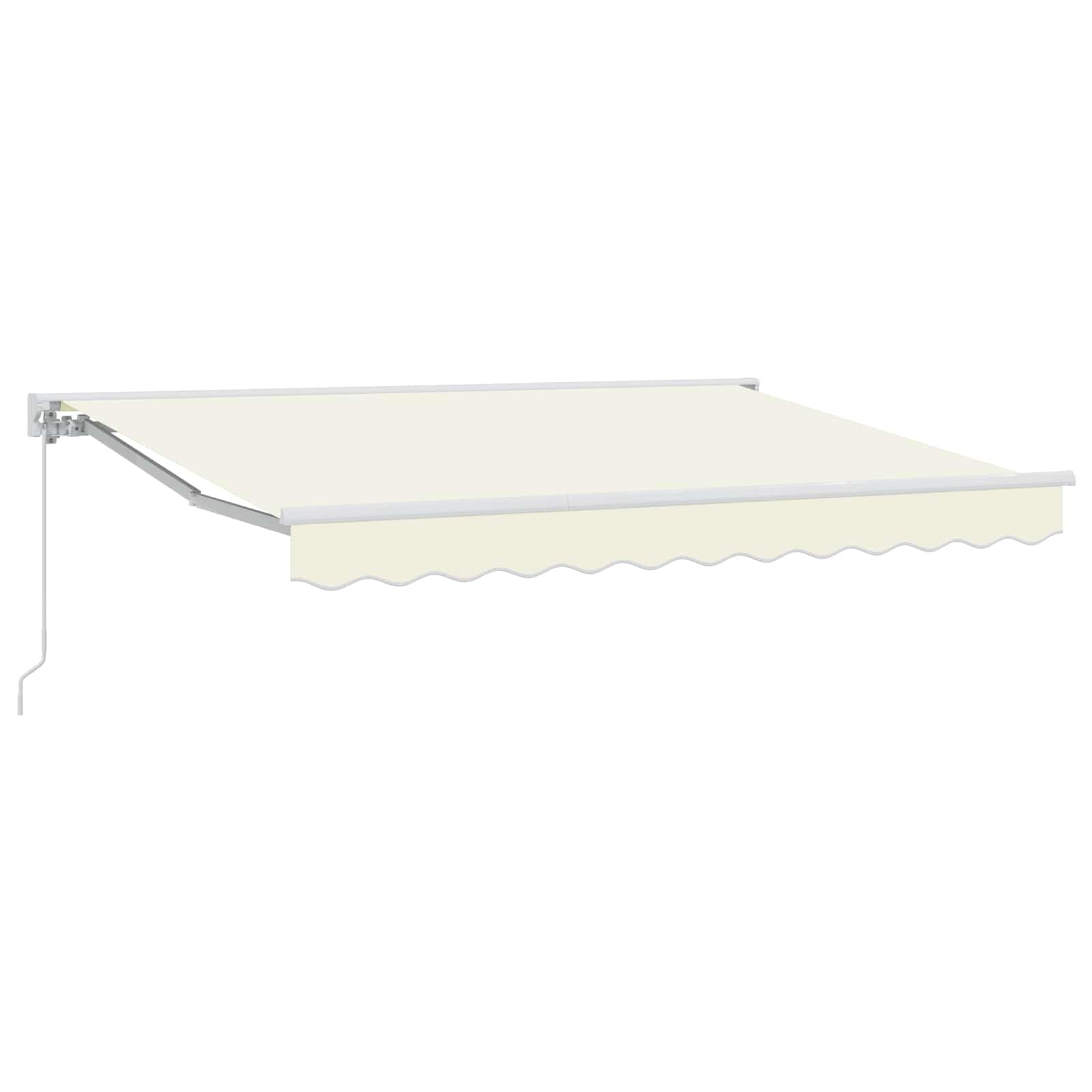 Store banne manuel 3x2,5m avec toile polyester étanche