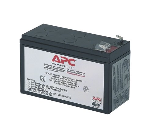 APC Replacement Battery 12V-7AH Akumulator (7000 mAh, Ołowiany (VRLA), 12V, 2,5 kg, 2,7 kg, 102 x 140 x 48 mm) Czarny