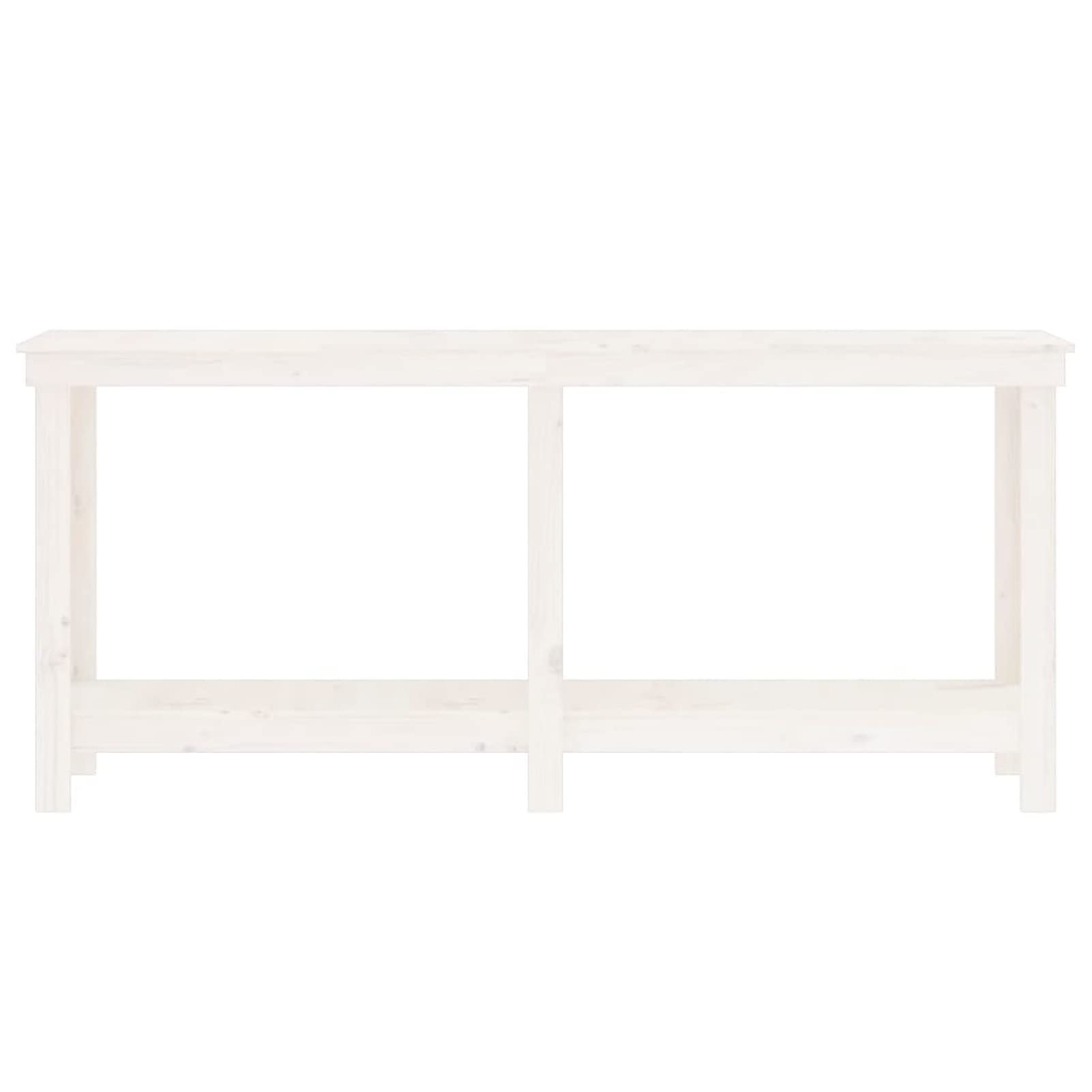 JUDYY Banco de Trabajo, Mesa De Trabajo Taller, Caballete Mesa, Banco Herramientas, Bancada De Trabalho, Caballete para Mesa, de Madera Maciza de Pino Blanco 180x50x80 cm