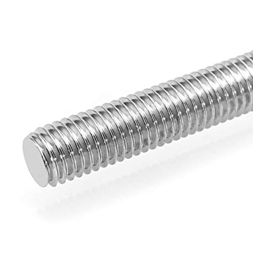 Qwork WD3547 Stainless Steel Machinery Eye Bolt With Shoulder, 5 Pack 3/8 Inch X 4 Inch Long 304 Stainless Steel Marine Grade Shoulder Eye Bolt, Threaded Eyebolts thumb #2