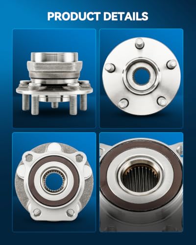 Image of PHILTOP 513303 1x Front Wheel Bearing Hub Assembly for Subaru Forester