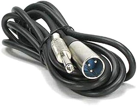 SF Cable, 100ft XLR 3P Male to 1/4" Mono Microphone Cable